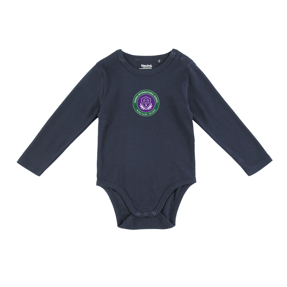 Babies Long Sleeve Bodystockings Navy 62
