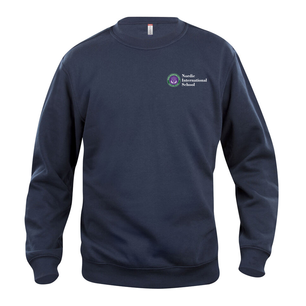 Basic Roundneck Mörk Marin